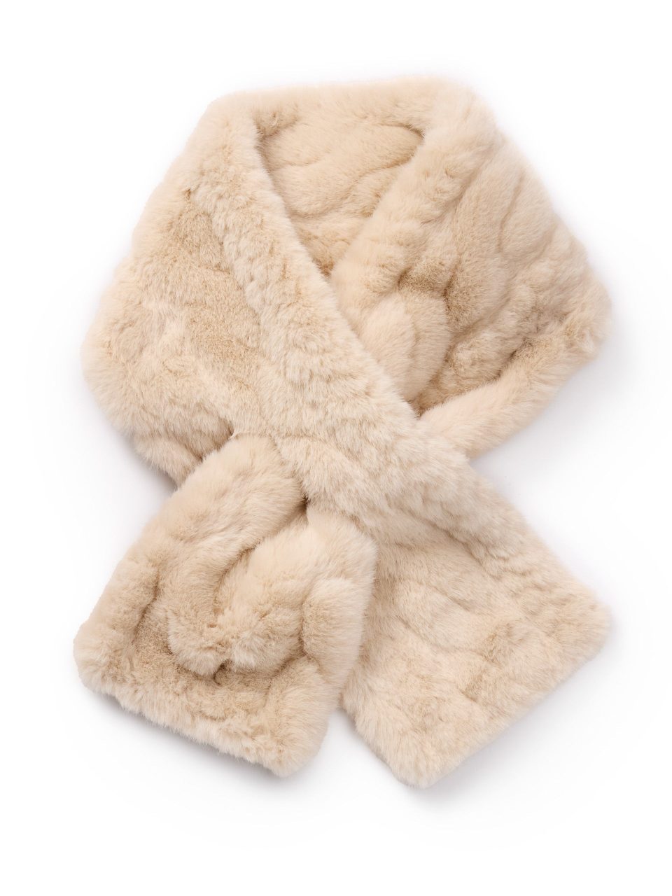 Lainey Faux Fur Braided Neckwarmer