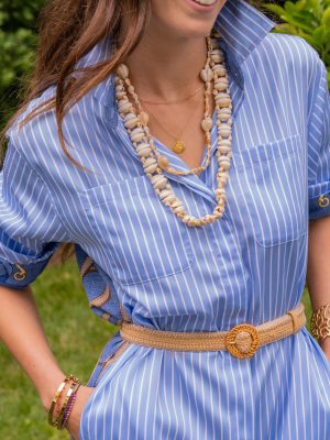 Quince Dress in Stripe