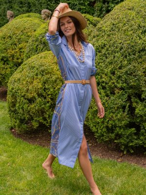 Quince Dress in Stripe