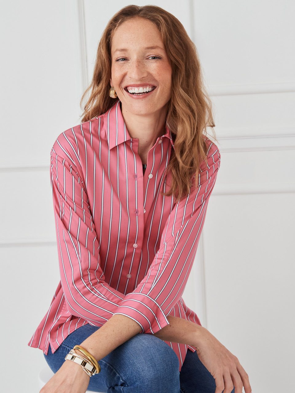 Alexis Shirt in Stripe