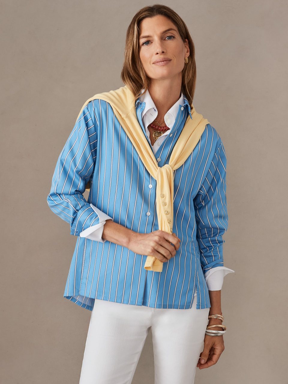 Alexis Shirt in Stripe