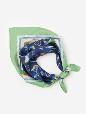 Amoura Silk Scarf in The Wild Square