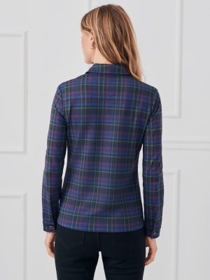 Betty Shirt in Plush Plaid