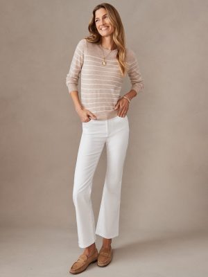 Colette Cashmere Sweater in Stripe