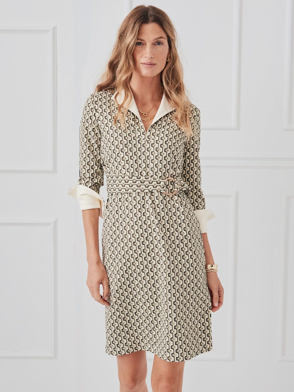 Daniele Dress in Arched Hall