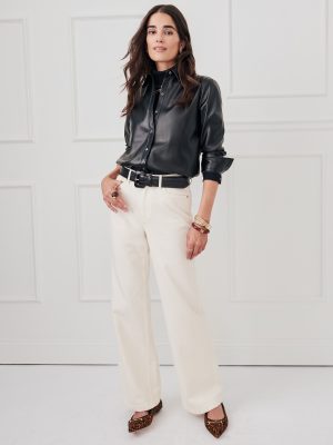 Denver Vegan Leather Shirt