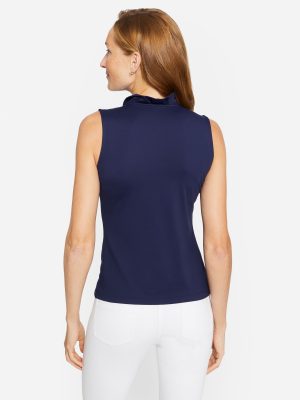 Durham Sleeveless Ruffle Top