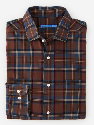 Glenmere Classic Fit Flannel Shirt in Plaid