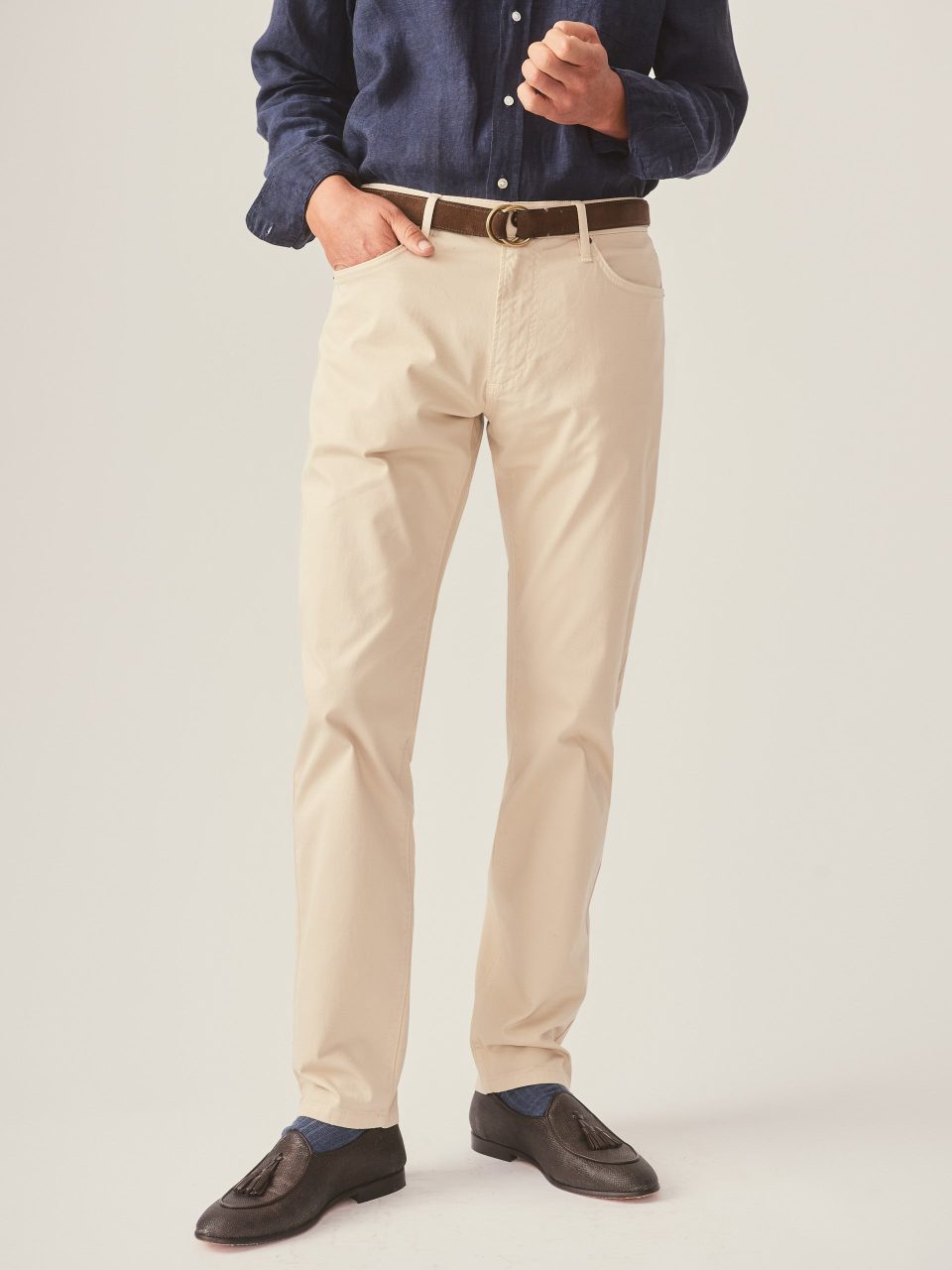 Parker 5-Pocket Straight Pants