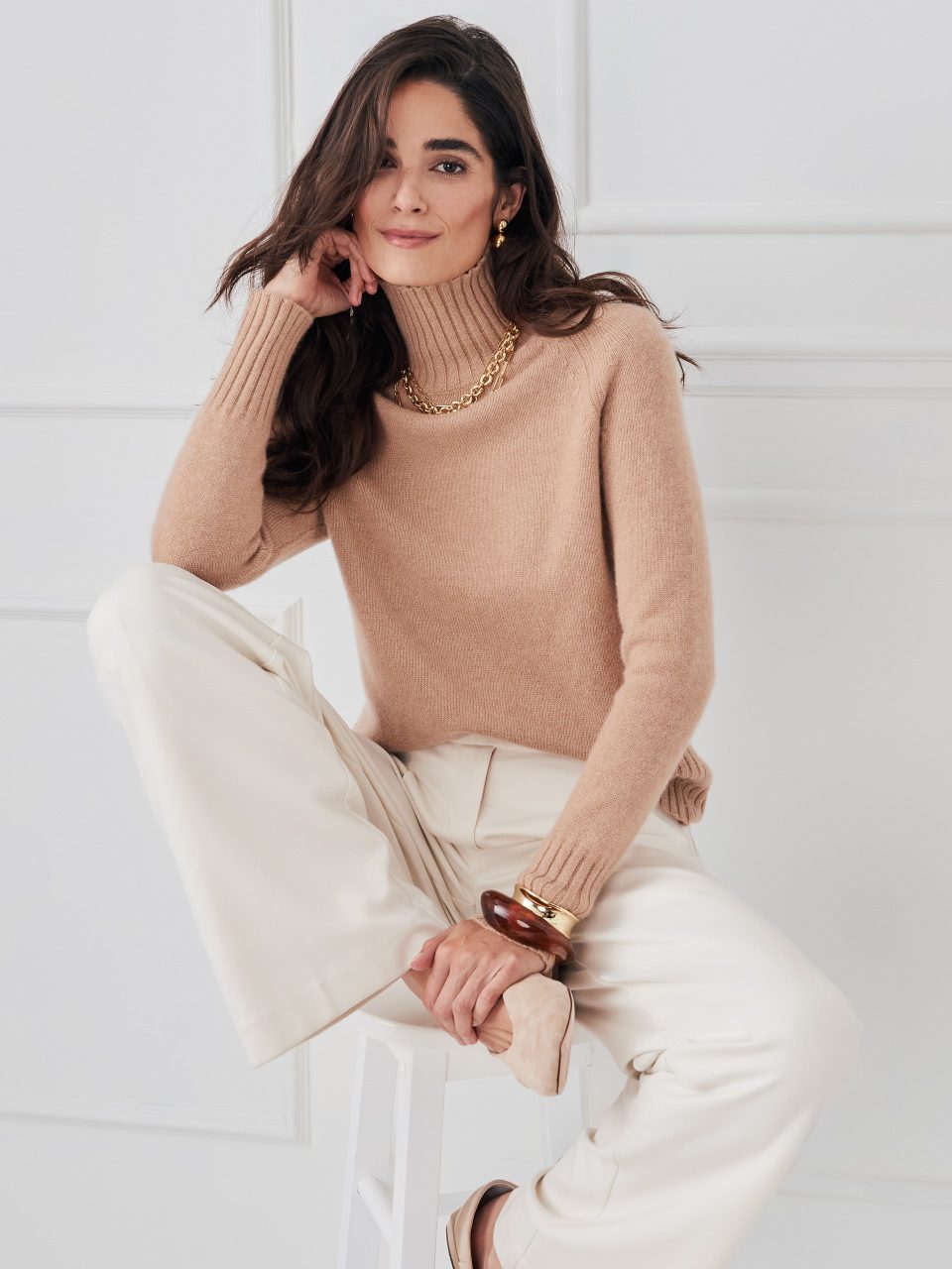 Isla Cashmere Turtleneck
