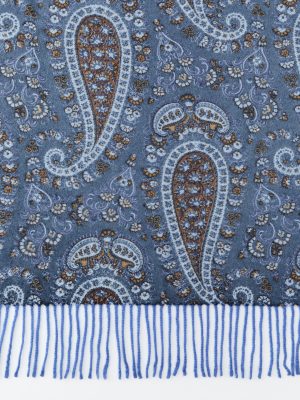 Jaipur Cashmere Scarf in Paisley Splendor