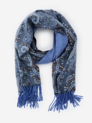 Jaipur Cashmere Scarf in Paisley Splendor
