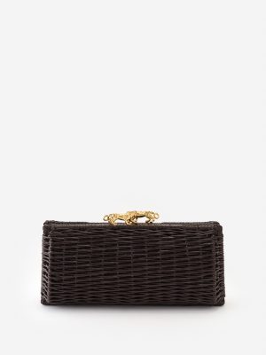 Keaton Wicker Clutch