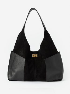 Letitia Suede Hobo Bag