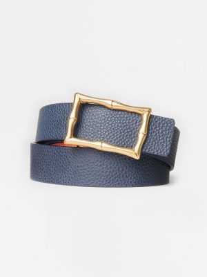 Lina Reversible Leather Belt