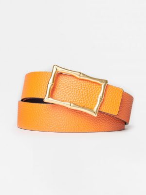 Lina Reversible Leather Belt