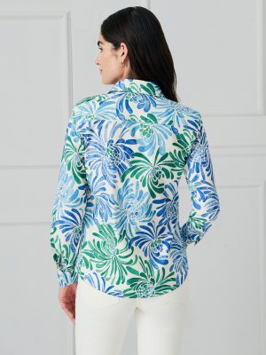 Lois Shirt in Modern Petals