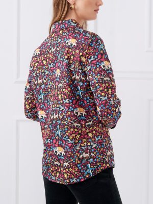 Lois Shirt in Savanna Blooms