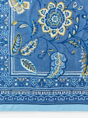 Mabel Slik Scarf in Floral Cove