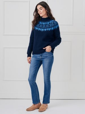 Jeanette Sweater in Fairisle