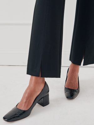 Feodora Heels in Crocodile