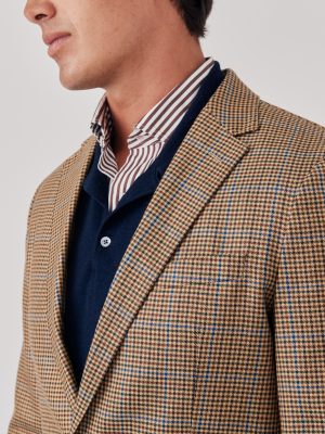 Suffolk Sport Coat in Houndstooth