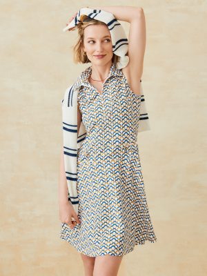 Skylar Dress in Among The Dunes