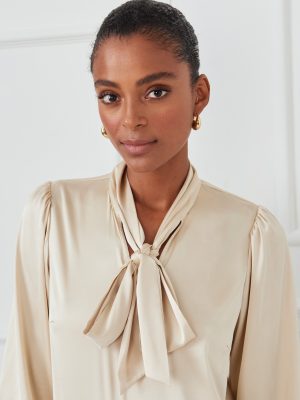 Vienna Satin Blouse
