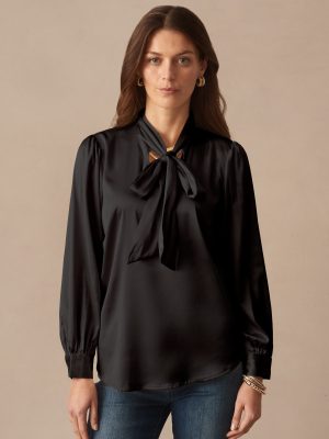 Vienna Satin Blouse