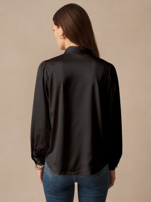 Vienna Satin Blouse
